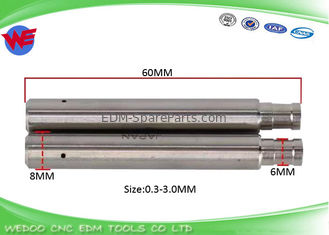 หม้อเหล็กเรือนเหล็กท่อ Guide Z140 สําหรับเครื่องเจาะ EDM 8 * 6 * 60mmL 0.1mm-3.2mm