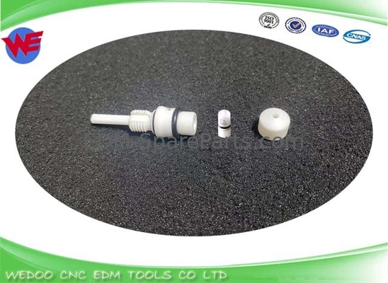 135016355 เครื่องนําเซรามิก OD4.0*H9.0MM*0.8MM Robofil Agie Charmilles ชิ้นส่วน EDM