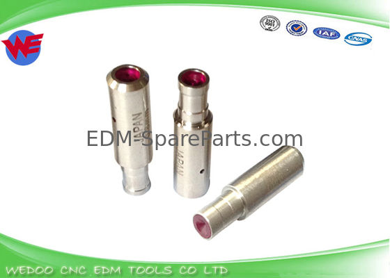 EDM Z140 เครื่องเจาะ 1.0 มม อะไหล่เครื่องเจาะ Ruby Pipe Guide ด้วย 8*6*30mmL