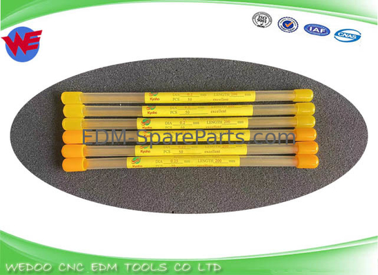 อิเล็กตรอด EDM ทองแดง / ทองแดงท่อ 0.2 X 200mm 0.25 * 200mm 0.1mm 0.15mm 0.19mm 0.18