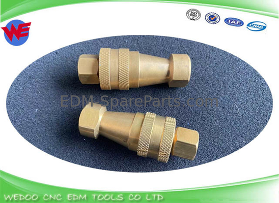 S863-1 เครื่องติดต่อท่อน้ํา ซอดิก ชิ้นส่วน EDM วัสดุทองแดง ทนทาน AQ600 AQ327 AQ