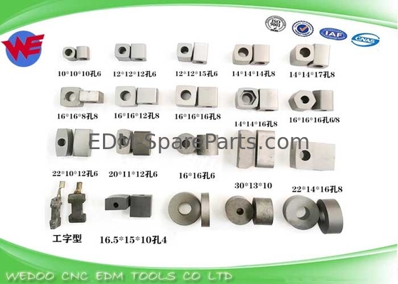 เครื่องติดต่อพลังงาน EDM สายตัด Tungsten YG8 สี่เหลี่ยมรูปร่างบล็อกนํา
