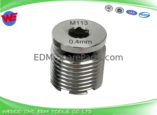 X053D628G51 M113 Mitsubishi Sub Die Guide A OD11.5*T12.5*Φ0.4mm WIRE GUIDE สายไฟ