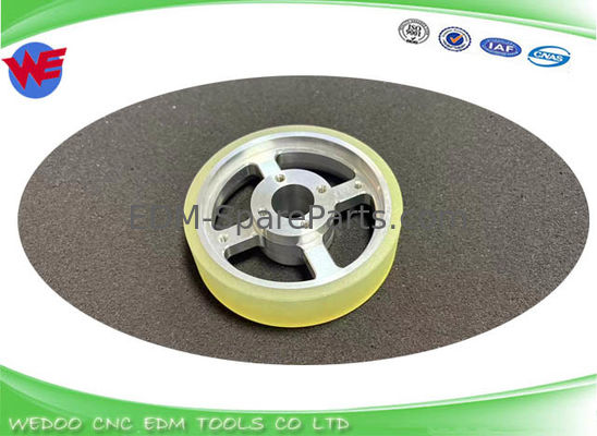 A290-8119-X618 รอลเลอร์ Fanuc รองเท้าเบรคด้านบน รอลเลอร์ความดันยูเรธาน 100Φ*20*22t