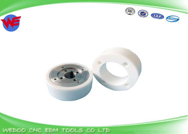 118534C 3055704 Sodick ชิ้นส่วน EDM กลมเซรามิกสีขาว D70.2 x d42 x 25T