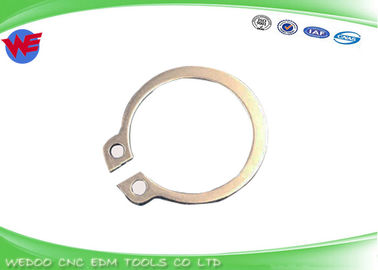 คลิปหนีบพัดลม Fanuc Wire EDM ชิ้นส่วนสึกหรอ คลิปหนีบ C' Ring A6- CJR -17 SUS